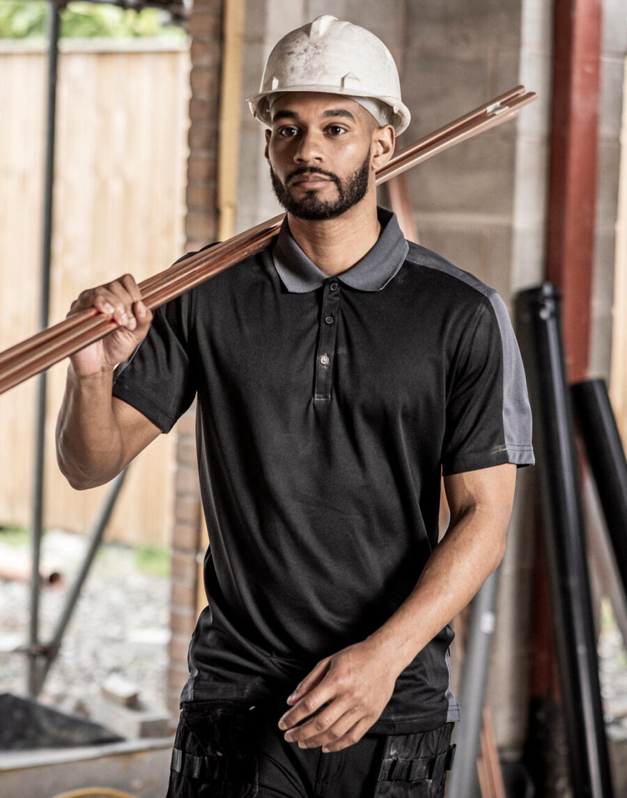 Contrast Coolweave Polo