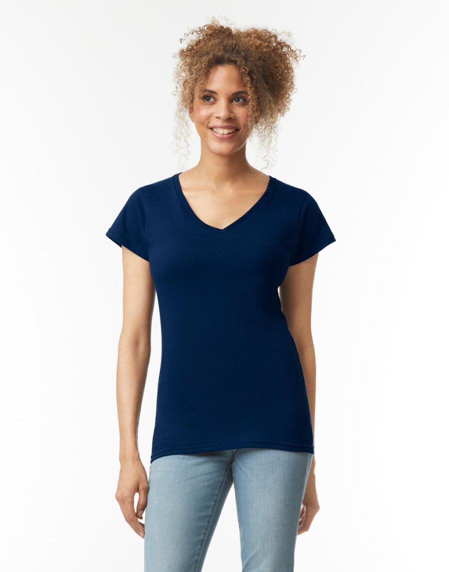 Ladies` Softstyle® V-Neck T-Shirt