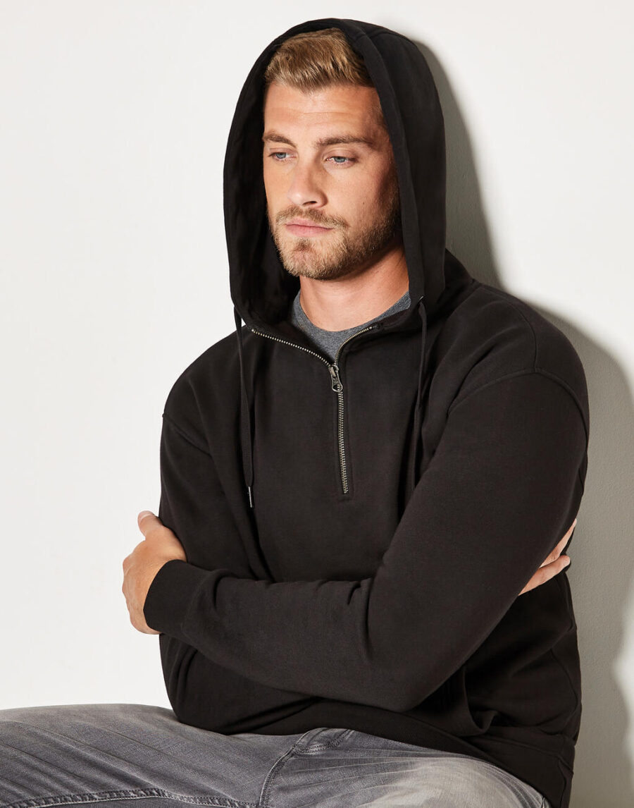 Regular Fit 1/4 Zip Hoodie