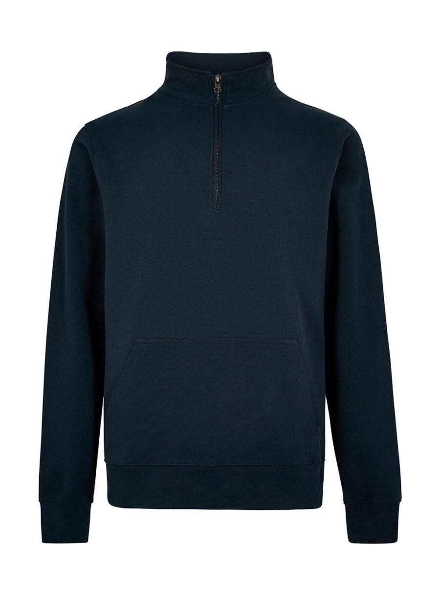 1/4 Zip Pique Sweatshirt