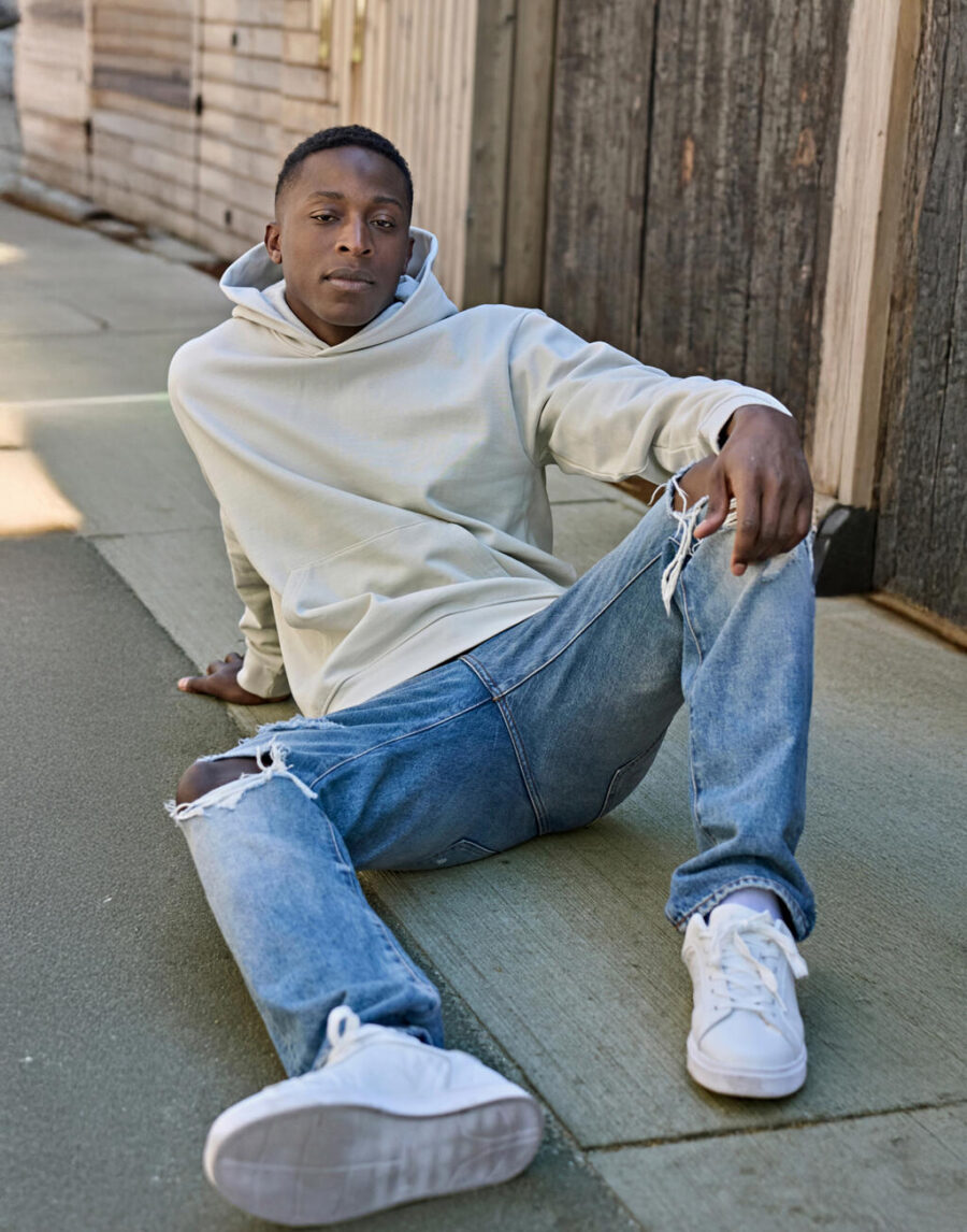 Urban Heavy Loose Fit Hooded Sweatshirt