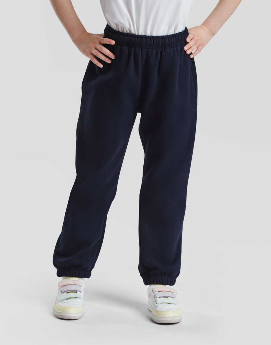 Kids` Premium Elasticated Cuff Jog Pants