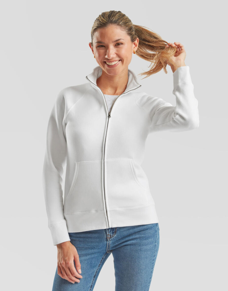 Ladies` Premium Sweat Jacket