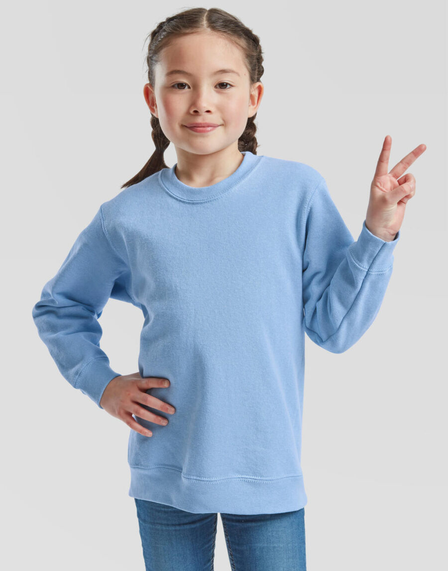 Kids` Classic Set-In Sweat