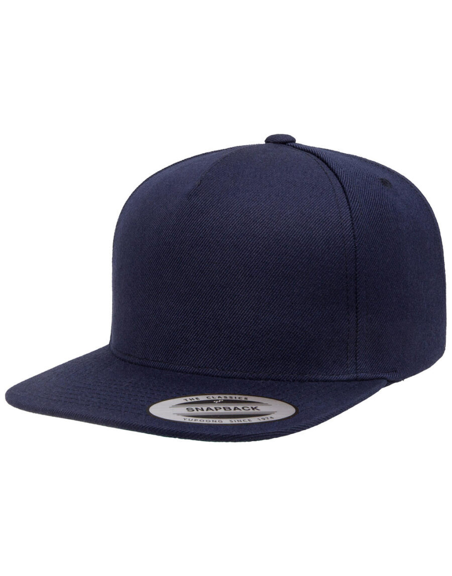 Premium 5-Panel Snapback Cap