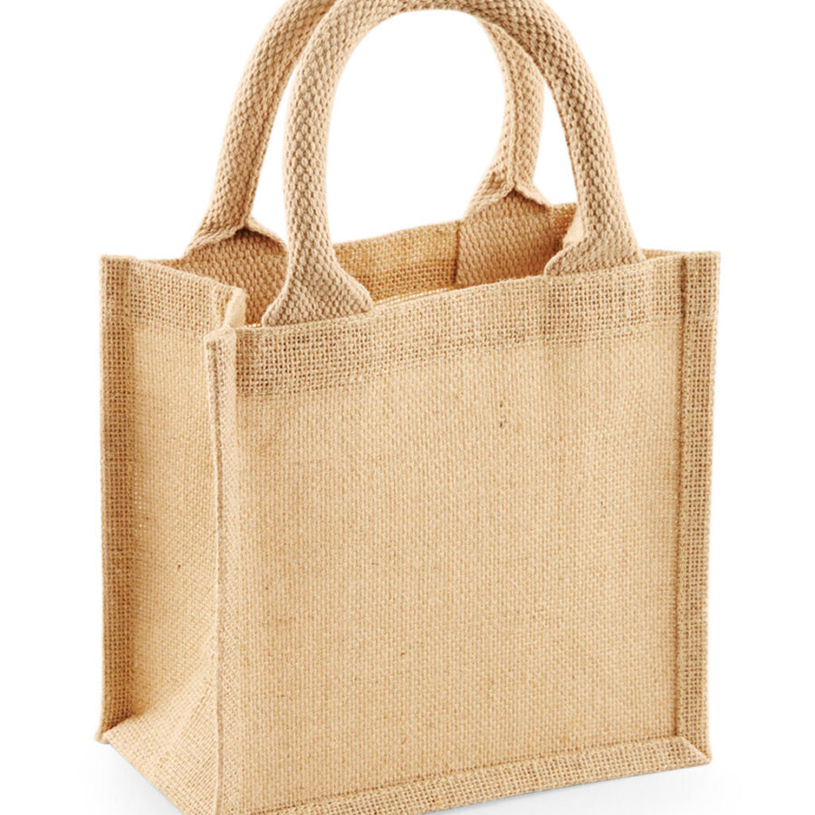 Jute Petite Gift Bag - One Size, Natural