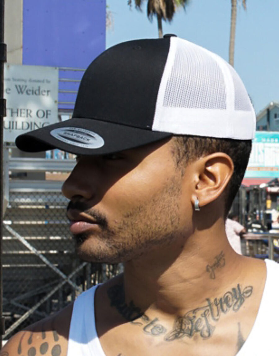 YP CLASSICS RECYCLED RETRO TRUCKER CAP 2-TONE