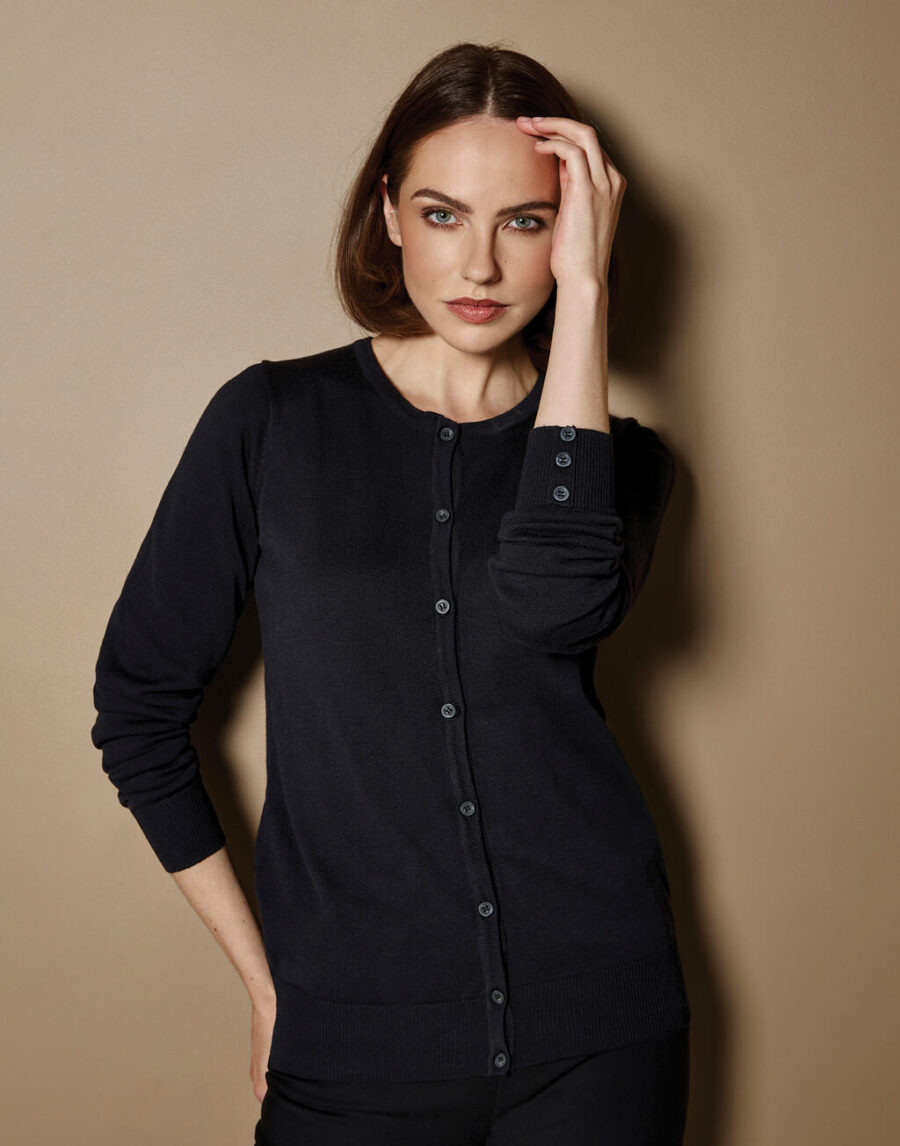 Women`s Classic Fit Arundel Crew Neck Cardigan