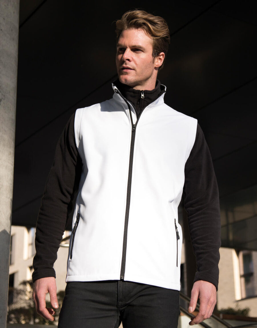 Men`s Printable Softshell Bodywarmer