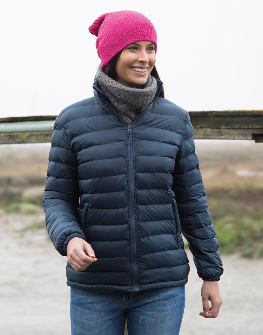 Ladies` Ice Bird Padded Jacket