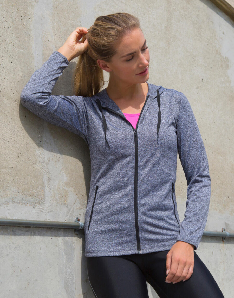 Women`s Hooded Tee-Jacket