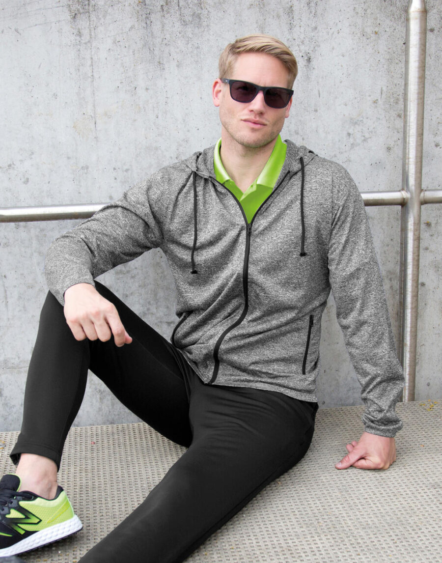Men`s Hooded Tee-Jacket